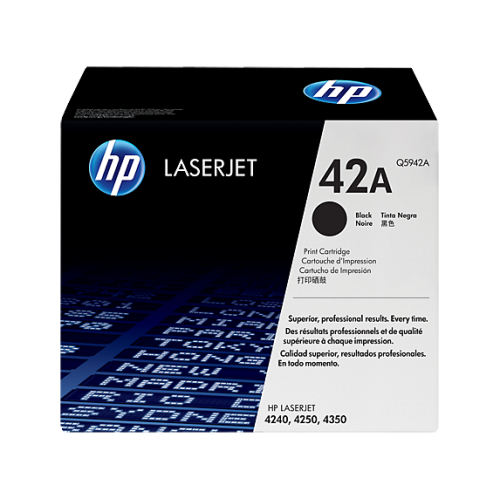 HP 42A Black Original LaserJet Toner