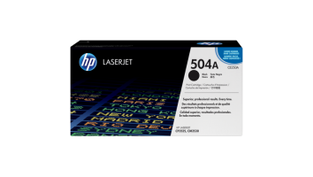 HP 504A Black Original LaserJet Toner Cartridge