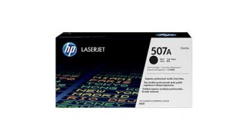 HP 507A Black Original LaserJet Toner Cartridge (For CLJ M551N/D/DN)