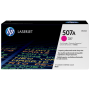 HP 507A Magenta Original LaserJet Toner Cartridge (For CLJ M551N, D, DN)