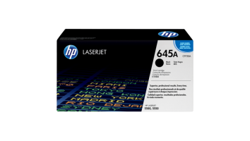 HP 645A Black Original LaserJet Toner Cartridge