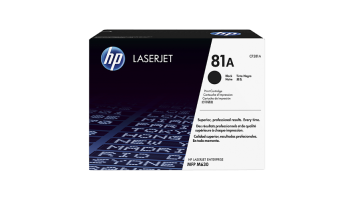 HP 81A Black Original LaserJet Toner (For LJ M605N, DN)