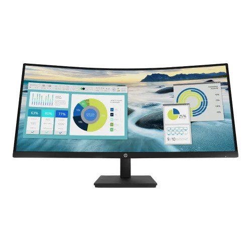 HP P34hc G4 34" WQHD Type-C Curved Monitor