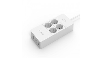 ORICO HPC-4A5U-V1-EU 4 AC Outlet Surge Protector with 5 USB Charging Port Smart Power Strip