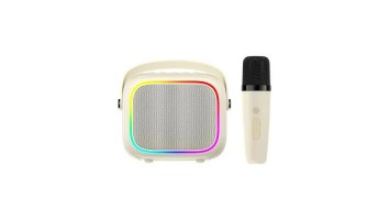 Havit SK818BT Mini Portable Karaoke Bluetooth Microphone Wireless RGB Speaker