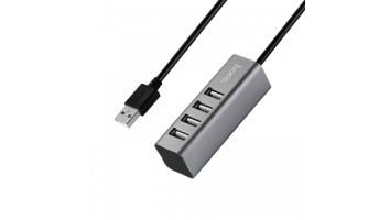 Hoco HB1 4 Port USB 2.0 Aluminum Alloy Hub