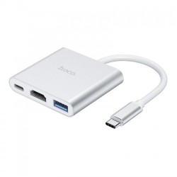 Hoco HB14 Easy use 3-in-1 USB Type-C Hub