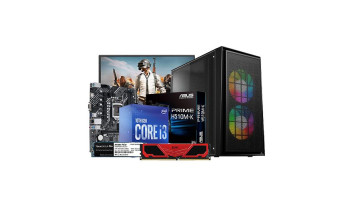 Intel Core i3 10th Gen Desktop PC With 19 Inch Monitor