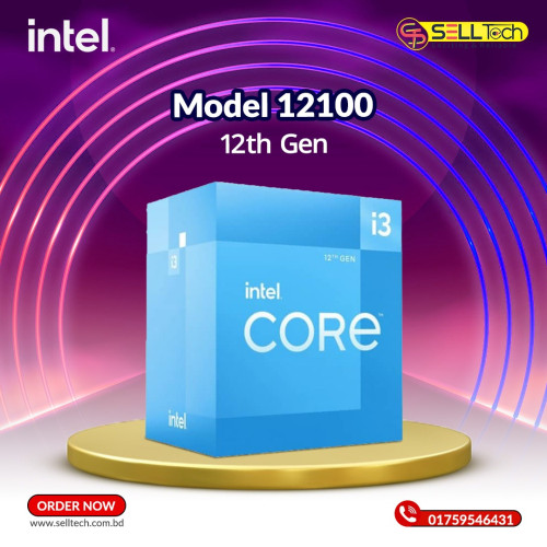 Intel Core i3-12100 12th Gen Alder Lake Processor