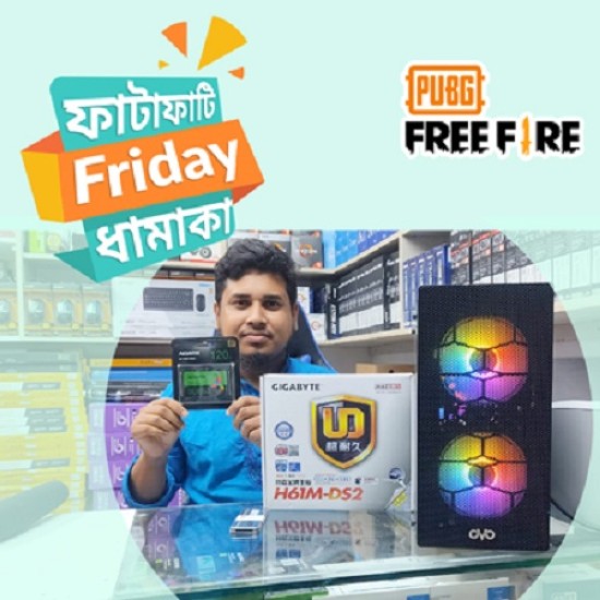 Budget PC Intel Core i3 2nd Gen 120GB SSD