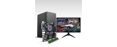 Intel Core i3 4th Gen PC With 19 Inch Monitor