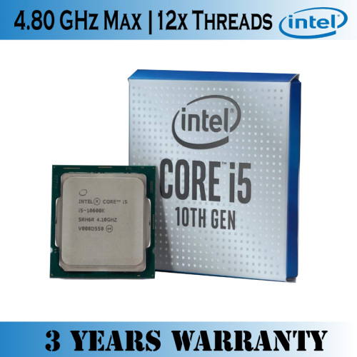  Intel 10th Gen Core i5-10600K Processor