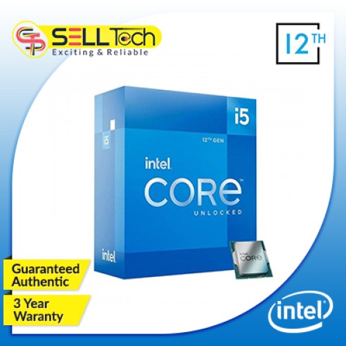 Intel Core i5-12400 6 Core 12 Thread 12th Gen Processor 
