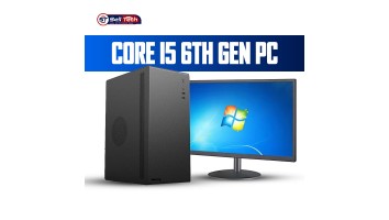 Intel Core i5 6th Gen Budget PC Full Set – 8GB RAM, 128GB SSD & Atlas 19" IPS Monitor