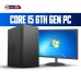 Intel Core i5 6th Gen Budget PC Full Set – 8GB RAM, 128GB SSD & Atlas 19" IPS Monitor