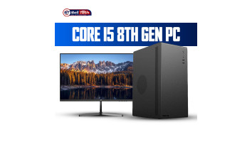 Intel Core i5 8th Gen Budget PC - 8GB RAM, 128GB SSD & 100Hz IPS Monitor