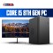 Intel Core i5 8th Gen Budget PC - 8GB RAM, 128GB SSD & 100Hz IPS Monitor