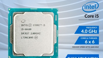  Intel Core i5-8400 8th Gen Desktop Processor