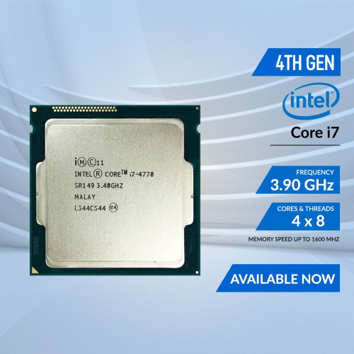 Intel Core i7-4770 4th Gen Processor