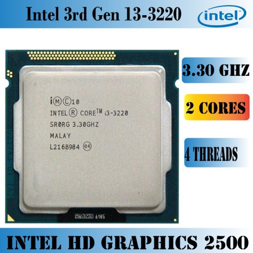 Intel Core i3-3220 3rd Gen Processor