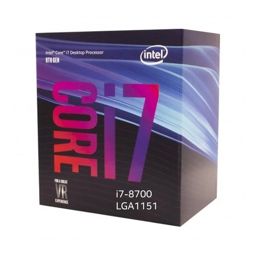Intel 8th Generation Core i7-8700 Processor tray
