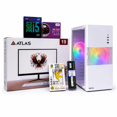 Intel Core i5 4th Gen Desktop PC with 19-inch Monitor 