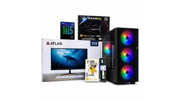 Intel Core i5 7th Gen Budget PC With Atlas 22-Inch Monitor