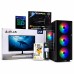 Intel Core i5 7th Gen Budget PC  With Atlas 22-Inch Monitor