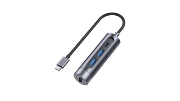 Joyroom S-H113 4-in-1 USB Type-C Hub Adapter Docking Station