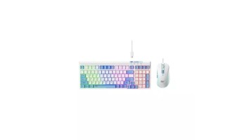 HAVIT KB891CM USB Rainbow Backlit Keyboard & Mouse Combo