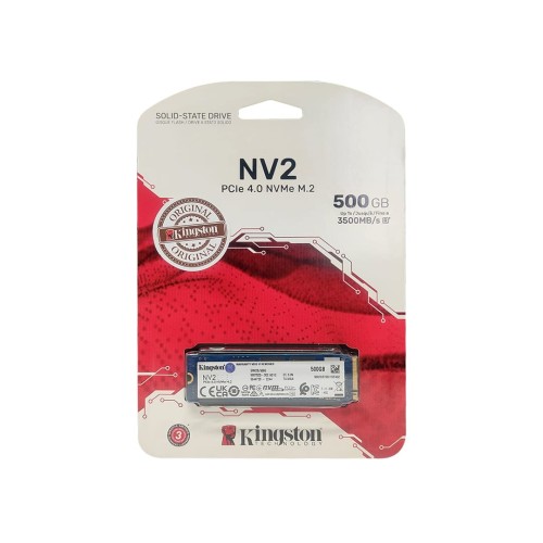 Kingston NV2 500GB PCIe Gen 4.0 M.2 NVMe SSD