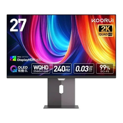 KOORUI S2721XO 27" 2K QHD 240Hz QD-OLED Gaming Monitor