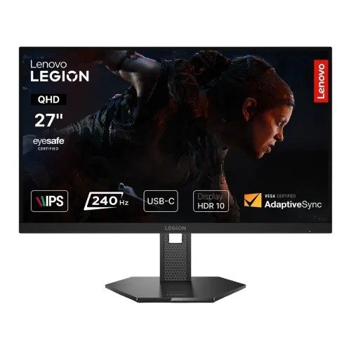 Lenovo Legion 27QD-10 27" 240Hz 2K QHD 0.5 ms IPS Gaming Monitor