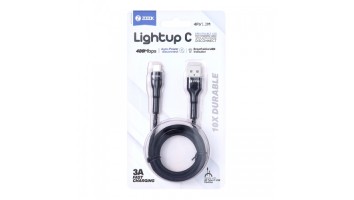 ZOOOK Lightup C USB Type-C Breathable LED Fast Charging Cable
