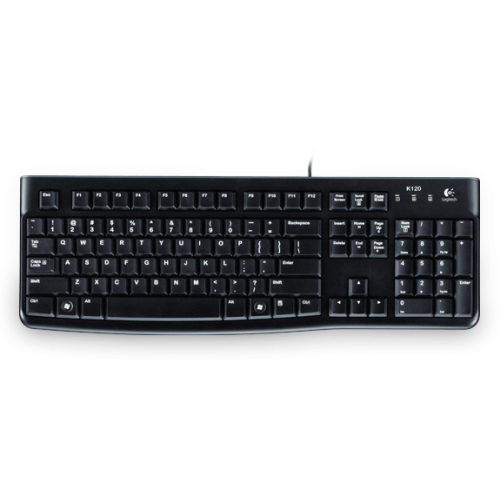 Logitech K120 Usb Keyboard With Bangla Black