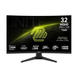 MSI MAG 321CQF E18 32" WQHD 180Hz Rapid VA Curve Gaming Monitor