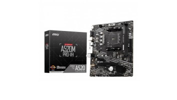 MSI A520M PRO-VH AMD AM4 Micro-ATX Motherboard