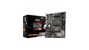 MSI B450M-A PRO MAX AMD AM4 Motherboard