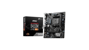 MSI B450M-A PRO MAX II AMD AM4 Motherboard