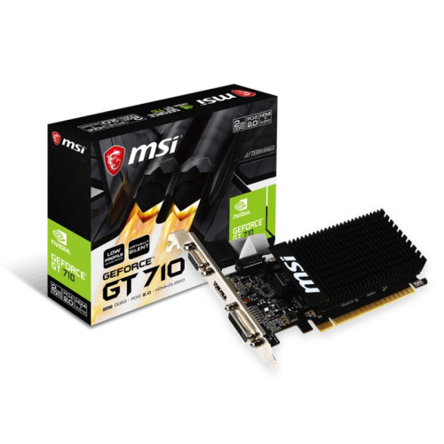 MSI GT 710 2GB DDR3 Graphics Card