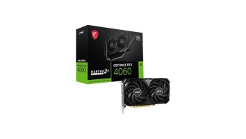 MSI GeForce RTX 4060 VENTUS 2X BLACK 8GB OC GDDR6 Graphics Card