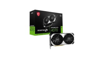MSI GeForce RTX 4070 VENTUS 2X E 12G OC GDDR6X Graphics Card