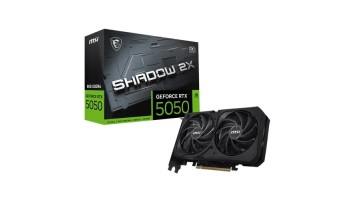MSI GeForce RTX 5050 8G SHADOW 2X OC 8GB GDDR6 Graphics Card