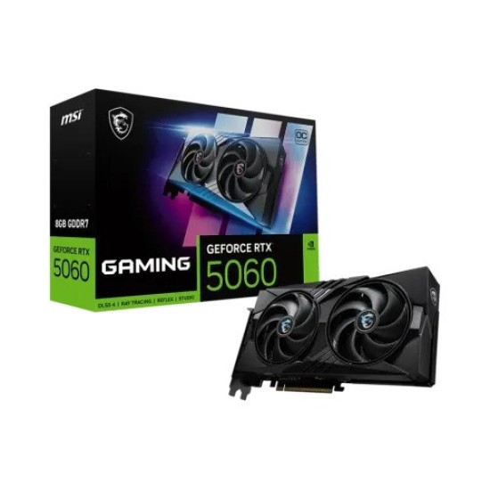 MSI GeForce RTX 5060 8G GAMING OC 8GB GDDR7 Graphics Card