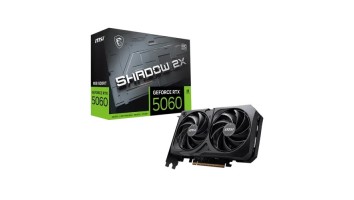 MSI GeForce RTX 5060 8G SHADOW 2X OC 8GB GDDR7 Graphics Card