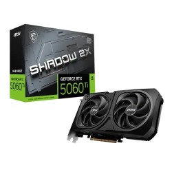 MSI GeForce RTX 5060 Ti 16G SHADOW 2X OC PLUS 16GB GDDR7 Graphics Card