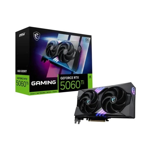 MSI GeForce RTX 5060 Ti 8G GAMING OC 8GB GDDR7 Graphics Card