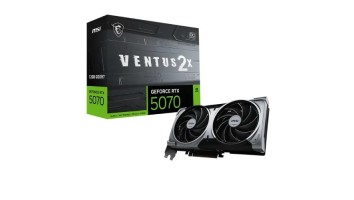 MSI GeForce RTX 5070 12G VENTUS 2X OC 12GB GDDR7 Graphics Card