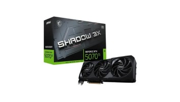 MSI GeForce RTX 5070 Ti 16G SHADOW 3X OC 16GB GDDR7 Graphics Card