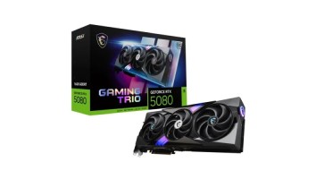 MSI GeForce RTX 5080 16G GAMING TRIO OC 16GB GDDR7 Graphics Card